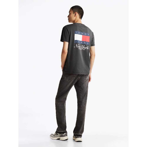 Tommy Hilfiger Ανδρική κοντομάνικη μπλούζα Back Logo Crew Neck T-Shirt